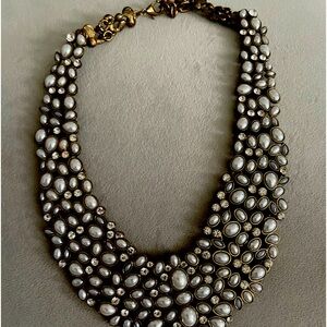 Baublebar statement pearl necklace